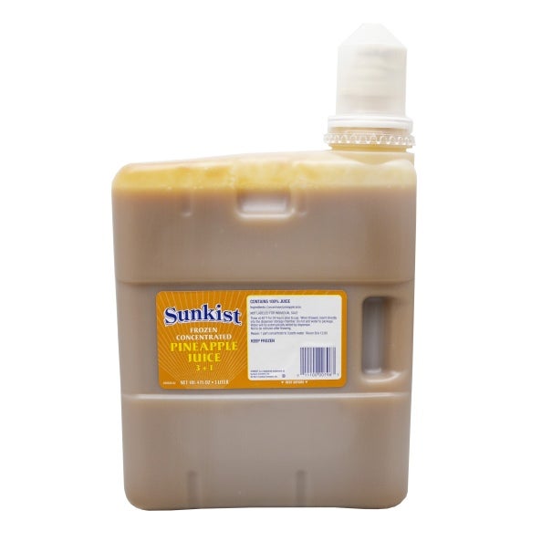 Sunkist 100 Pineapple Juice Frozen Concentrate 3 1 3L Pack of